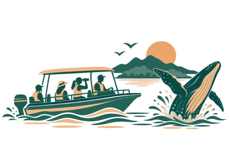 Boat whale-watching